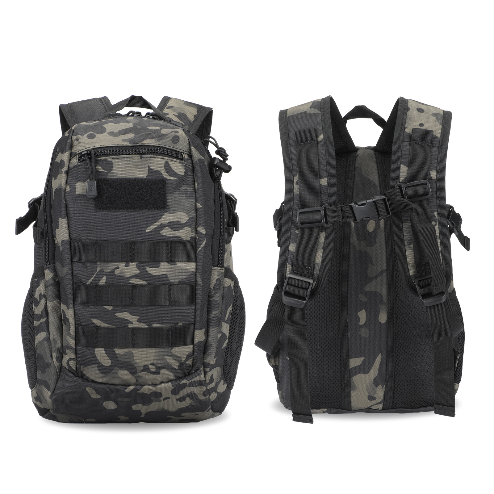 20L Small Daypack Molle Backpack Outdoor Hiking Daysack Student School Rucksack - Picture 15 of 19