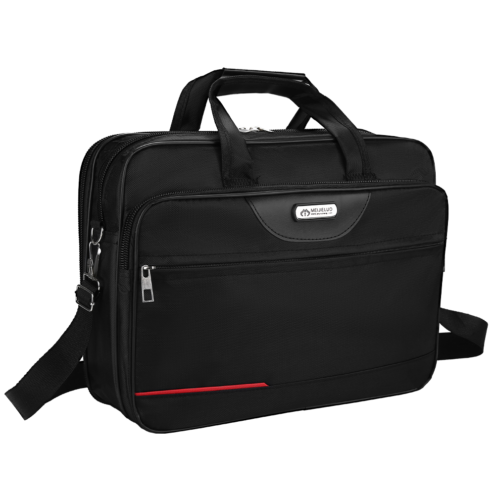 15.6" Men Shoulder Messenger Bag Waterproof Travel Business Laptop Bag Briefcase - Picture 25 of 26