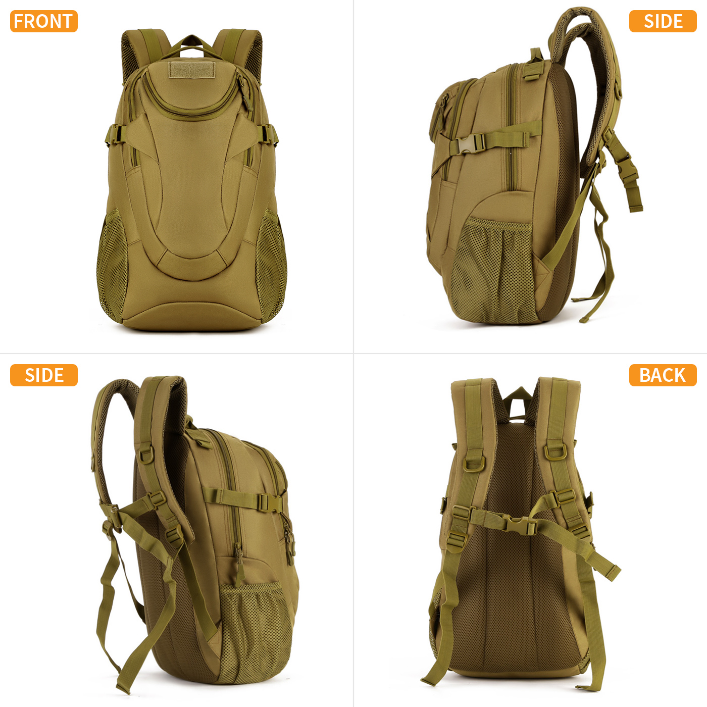 40L 60L Herren Damen Rucksack Wasserdicht Wanderrucksack Trekking Reiserucksack - Bild 15 von 75
