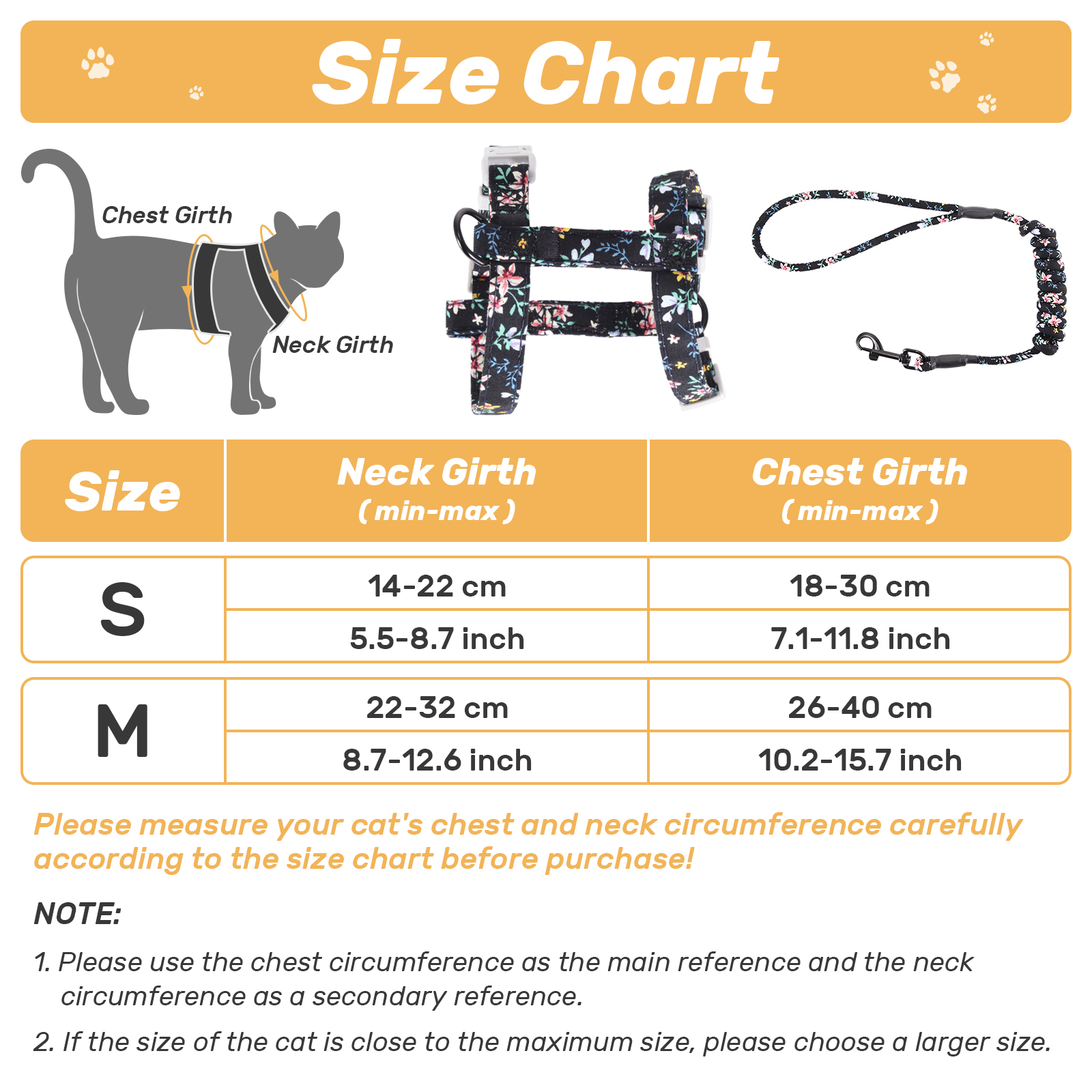 Katzengeschirr mit Leine Ausbruchsicher Soft Verstellbar Hundegeschirr Geschirr - Bild 19 von 52