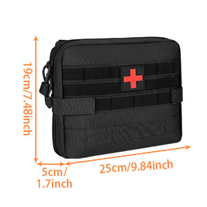 Military Tactical Molle Pouch Multi Purpose Utility Bag Outdoor EDC Waist Pack - Picture 75 of 95