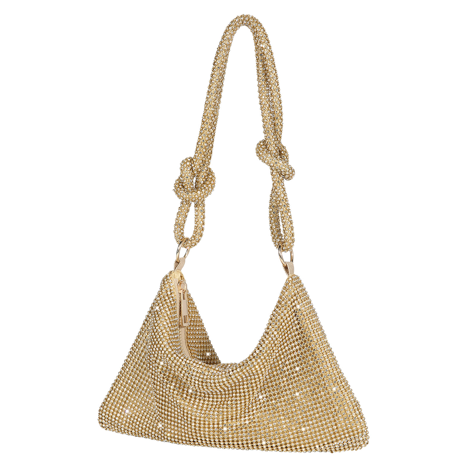 Damen Clutch Abendtasche Glitzer Umhängetasche Elegante Tasche Hochzeit Party