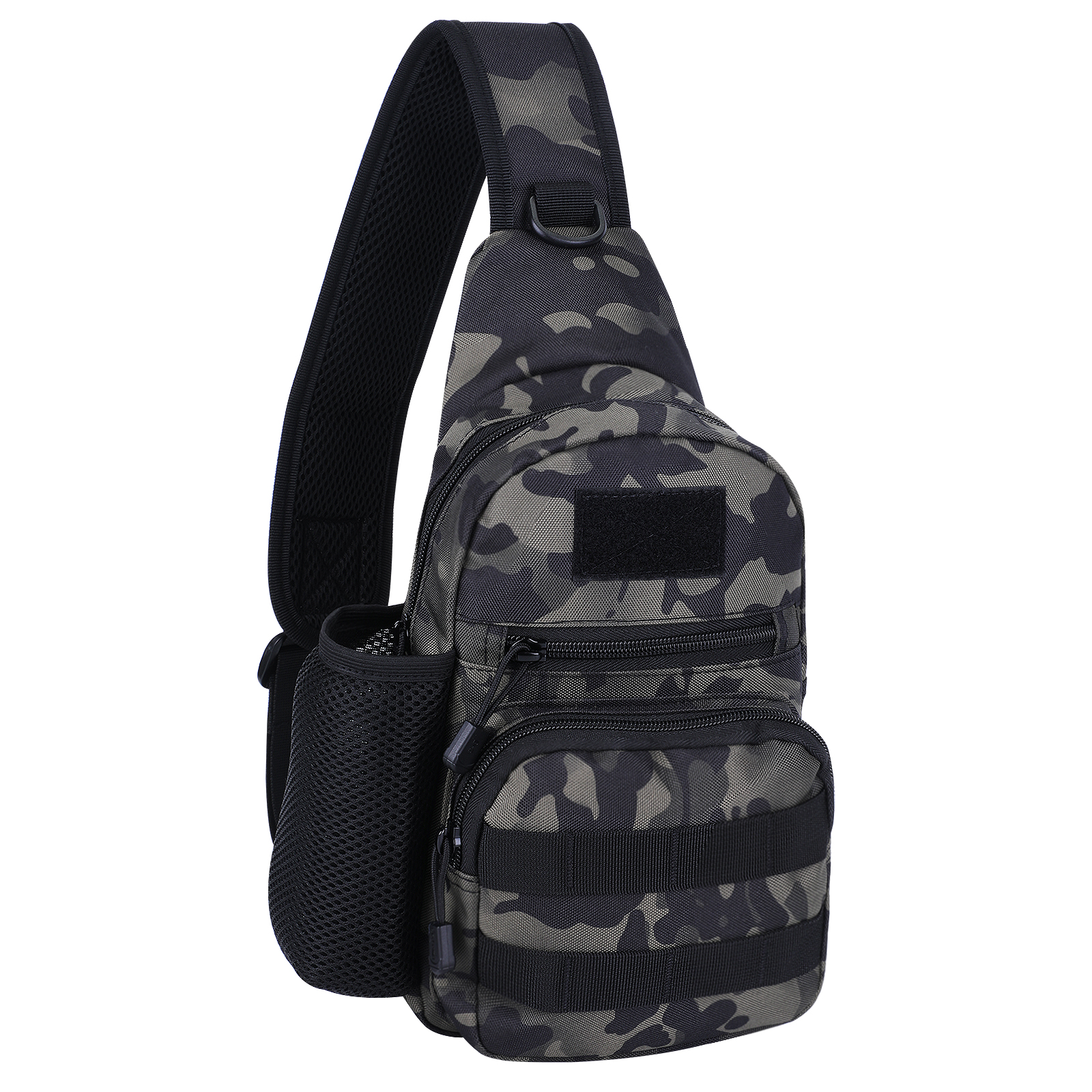 HUNTVP Herren Umhängetasche Brusttasche Männer Schultertasche Wasserabstoßend - Bild 18 von 18
