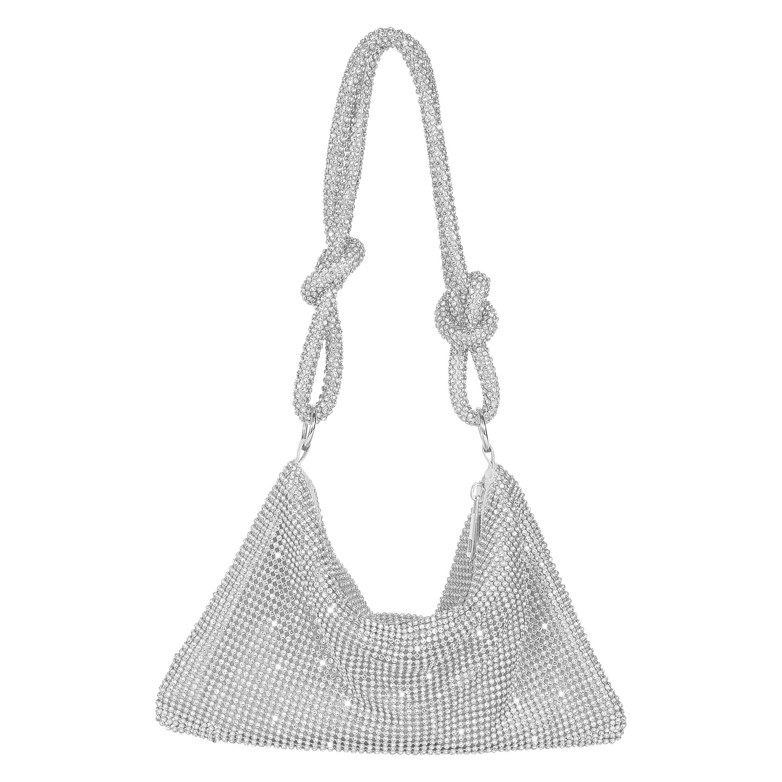 Damen Clutch Abendtasche Glitzer Umhängetasche Elegante Tasche Hochzeit Party