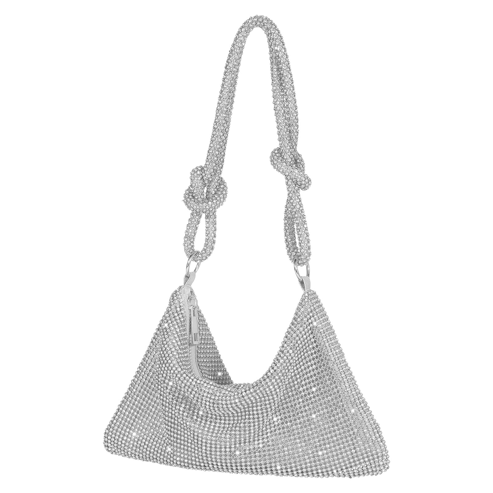 Damen Clutch Abendtasche Glitzer Umhängetasche Elegante Tasche Hochzeit Party