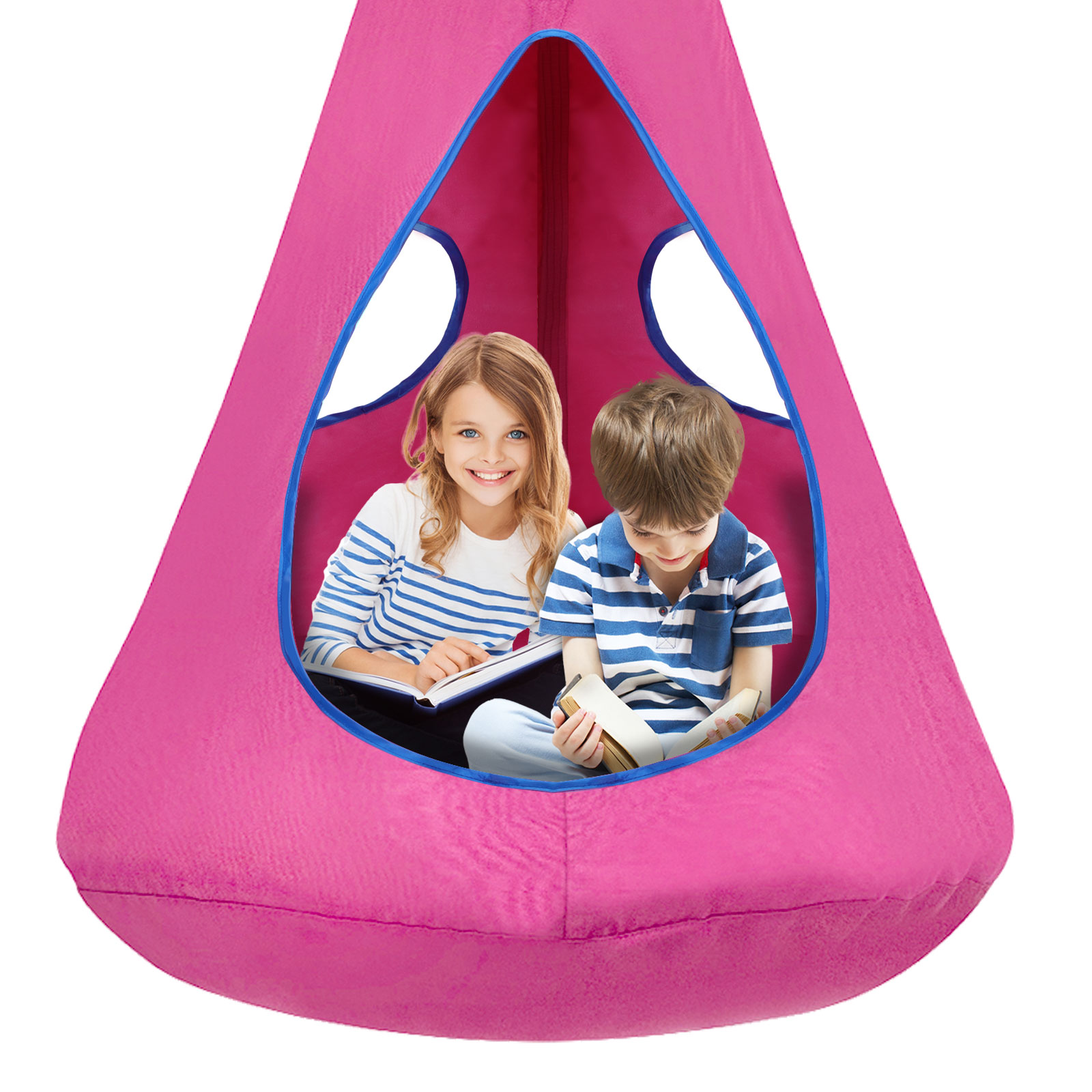 IN/Outdoor Children's Hanging Tree Tent Nest Swing Chair Hanging Hammock Chair - Picture 6 of 19