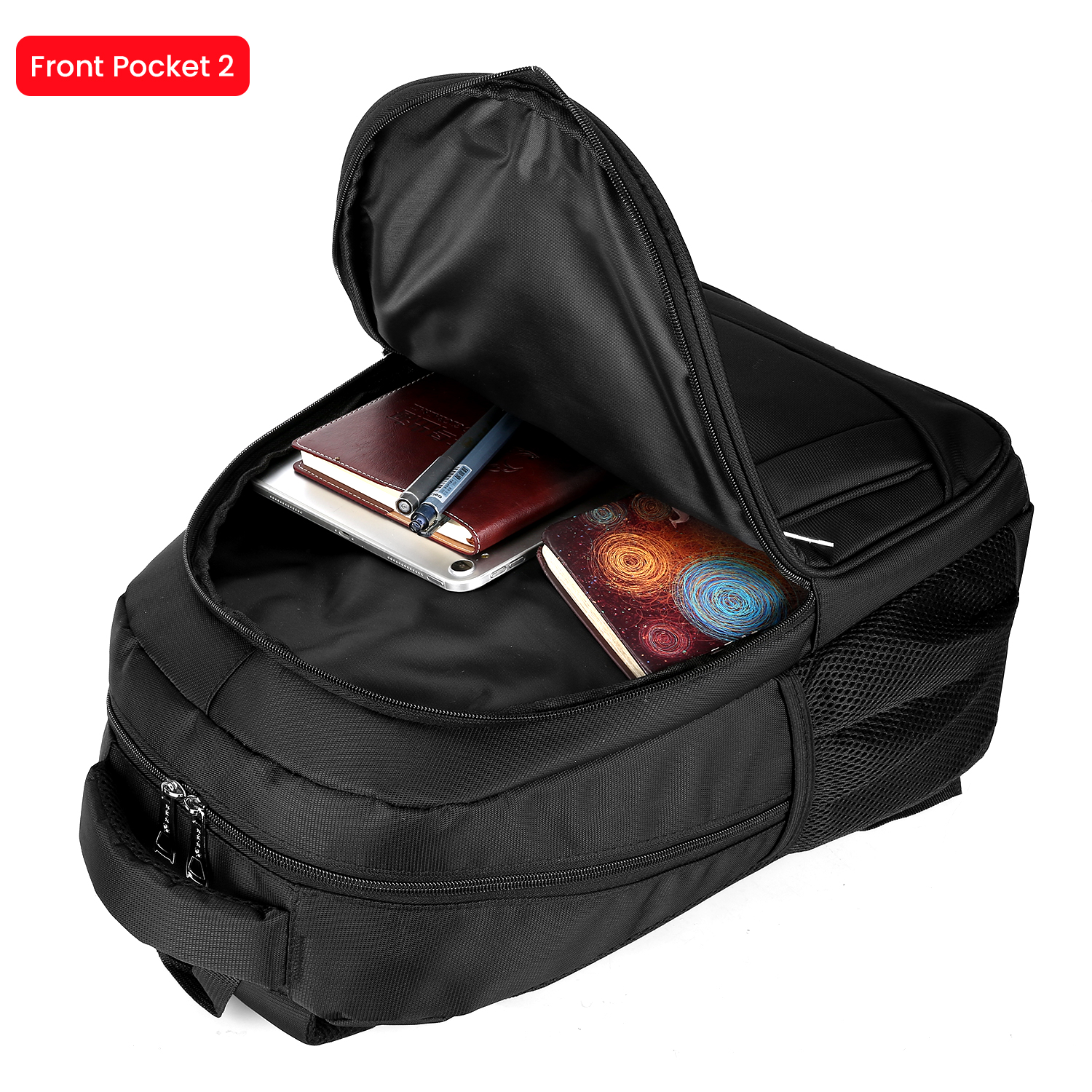 40L Backpack Waterproof Large Laptop Rucksack Men Women Travel School Bag Black - Picture 48 of 61