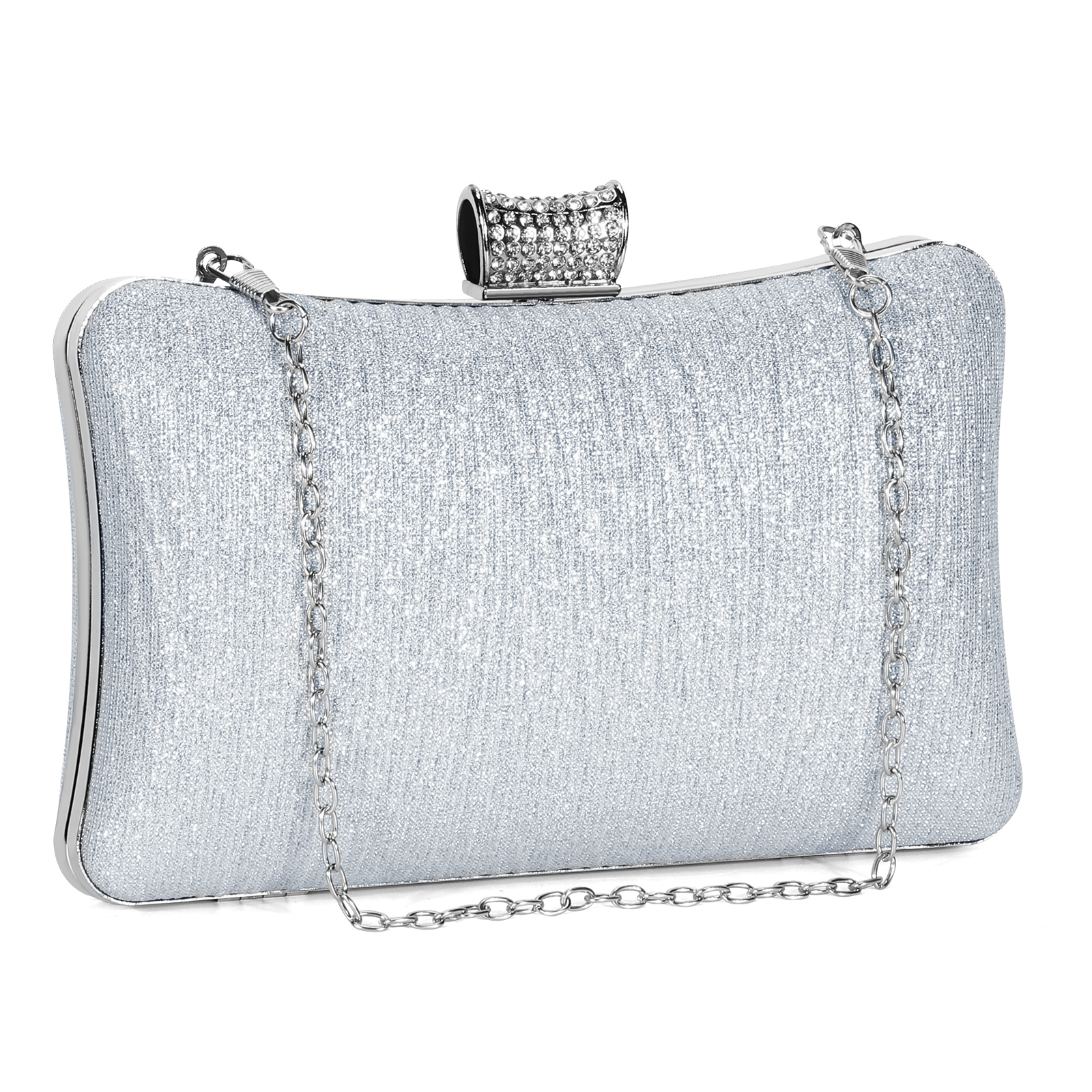 Glitzer Abendtaschen Damen Clutch Handtasche Umhängetasche Brauttasche Hochzeit