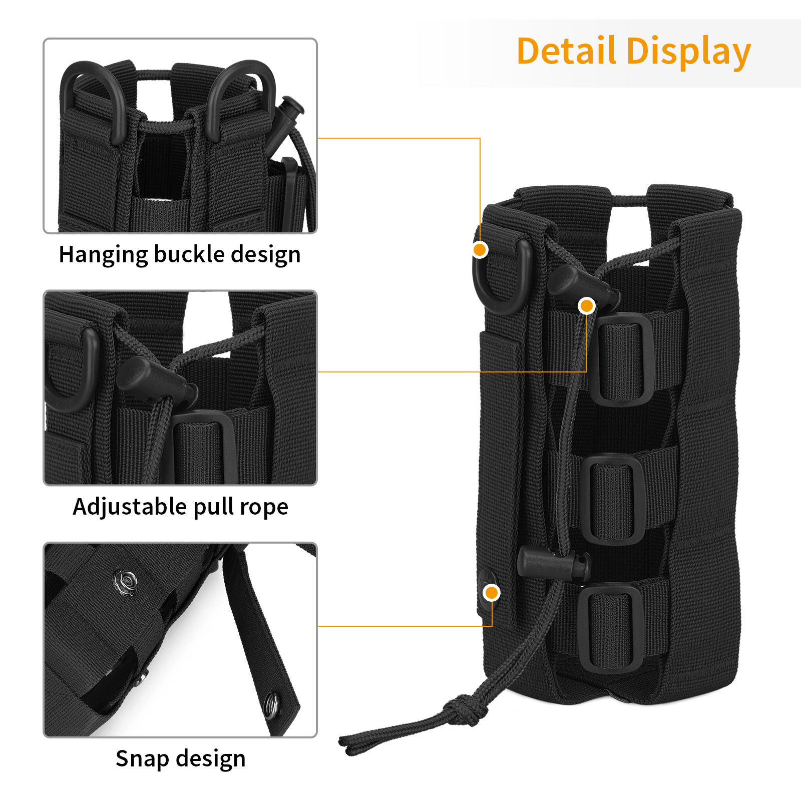 Taktisch Molle Tasche Outdoor Wandern Camping Sport Reisen Army Utility Pouch