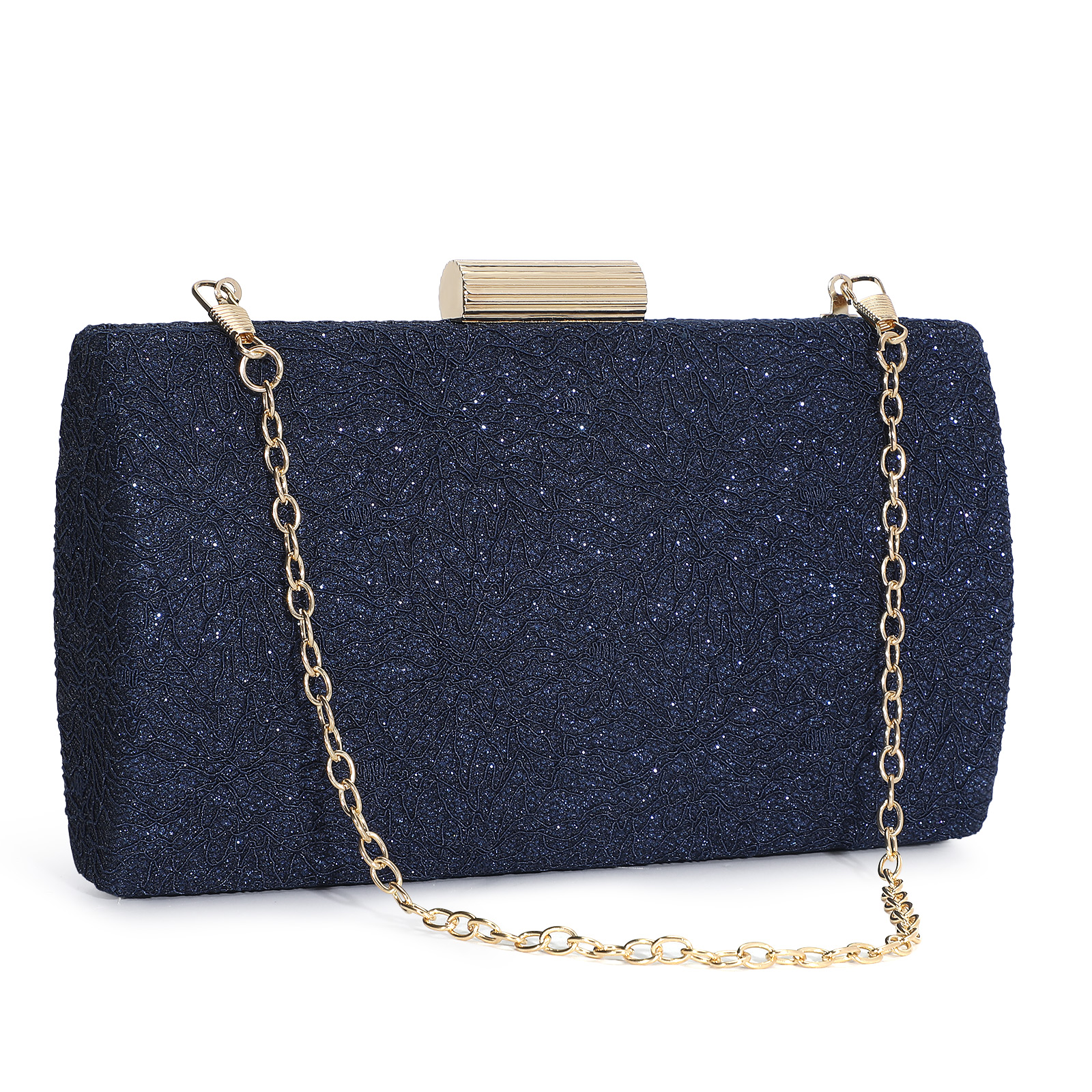 Women Clutch Evening Bag Glitter Handbag for Bridal Wedding Cocktail Party Purse - Picture 33 of 33
