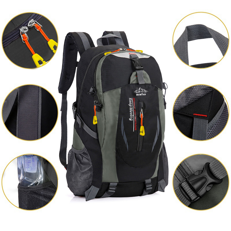 30 60 100L Hiking Camping Backpack Waterproof Large Trekking Travel Rucksack Bag - Picture 24 of 49