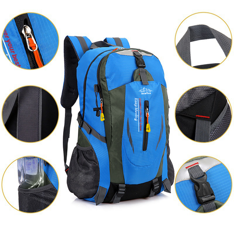 40L 60L Herren Damen Rucksack Wasserdicht Wanderrucksack Trekking Reiserucksack - Bild 36 von 89