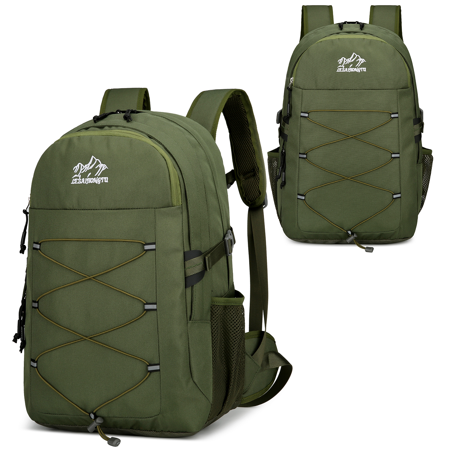 15.6 inch Laptop Backpack Waterproof Men Women Large Rucksack Travel School Bag