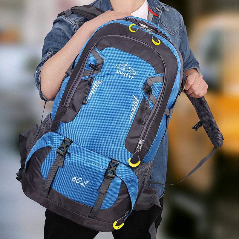 40L 60L Herren Damen Rucksack Wasserdicht Wanderrucksack Trekking Reiserucksack - Bild 53 von 75