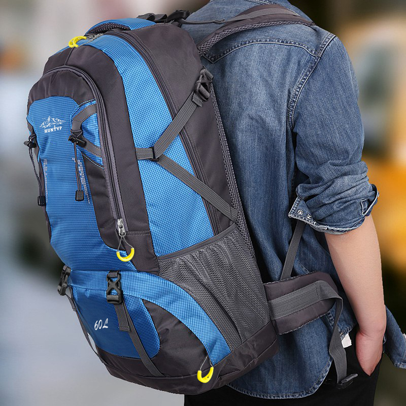 40L 60L Herren Damen Rucksack Wasserdicht Wanderrucksack Trekking Reiserucksack - Bild 55 von 75