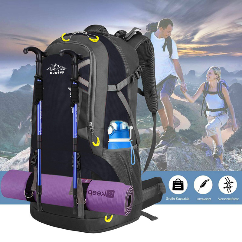 30L 60L 80L 100L Hiking Camping Backpack Waterproof Travel Rucksack Luggage Bag - Picture 24 of 37